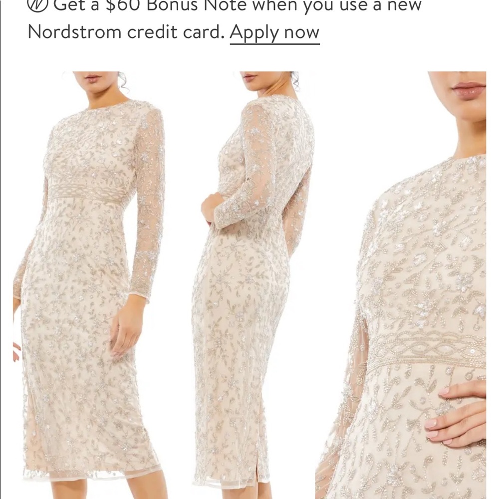 The most beautiful dress! Perfect for a formal dinner or Mother of Bride/Groom